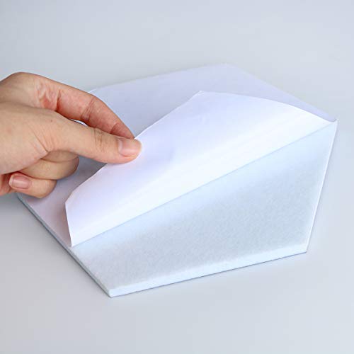 Uoisaiko Felt Hexagon Bulletin Board With 20 Push Pins, Pack Of 8 Notice Boards For Home Office Kitchen, Push Pin Board Felt Wall Tiles For Photos Memos #TOP5