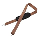 Amosfun Gepolstertem Schultergurt Verstellbar Breit Rutschfest Ersatz Für Umhängetasche Mit Metallhaken Für Handtasche Rucksack Laptop-tasche