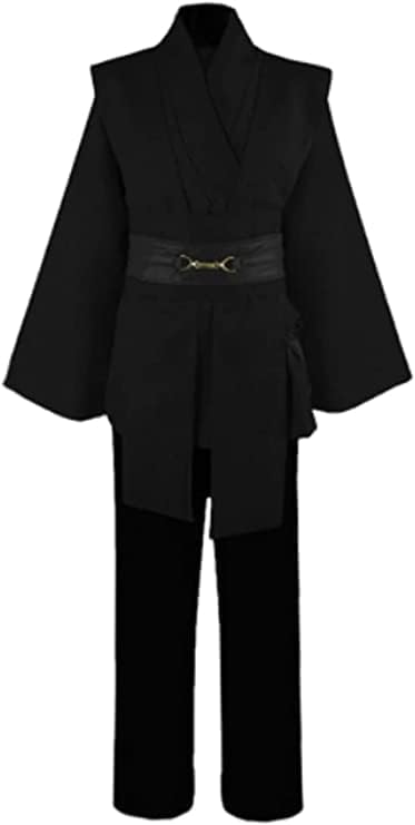Miniatura 2 de Adult Mens Costume Robe Cosplay Halloween Cloak Tunic Belt Set