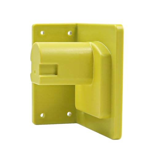 CENPEK 5Pcs Tool Mount Holder Tool Battery Dock Holder Compatible with Ryobi 18V Heavy Duty Power Tool Hanger with Screws for Workshop Garage