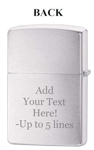 Encendedor Zippo metálico con grabado personalizable miniatura 2