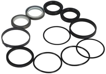 All States Hydraulic Seal Kit - Steering Cylinder fits Case 580K 580L 580M 580SK 580 Super L 580 Super M 590 580K 580L 580M 580SK 580 Super L 580 Super M 590 G110045