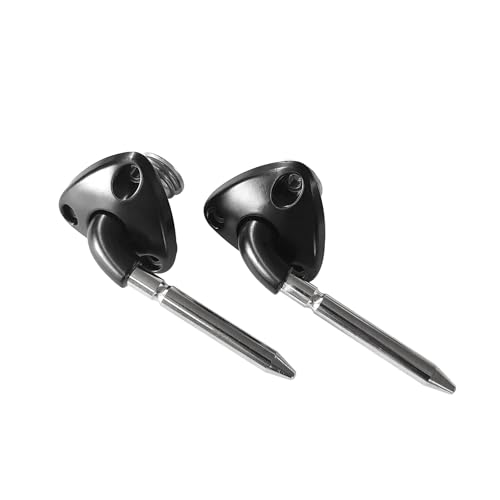 Sun Visor Mounting Brackets Pair Fit for Chevy Camaro for Pontiac Firebird 1993-2002, Left & Right Mounting Brackets Replace BRKT9302-BLK by Mievlyo - Image 5