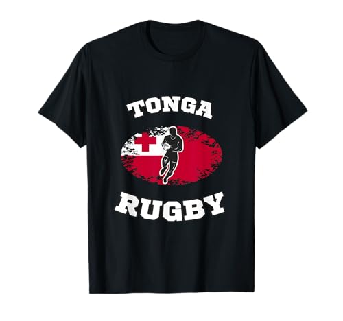 Tongan Flag Rugby Team T-Shirt