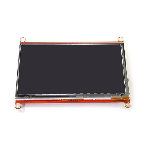 Image of Raspberry Pi Screen 7inch Monitor IPS 1024x600 HDMI Capacative 7'' Touch Screen Monitors Compatible with 3B+ /3 /2 B /B+ / Banana Pi Windows10 /8.1 /8 /7 Driver Free 5-Point Raspberry pi Display