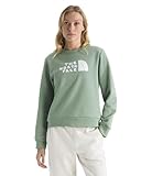 The North Face Women's Evolution Sketch Logo Half Dome Crew | Everyday Shirt with a Logo Graphic, Slate Moss, Medium