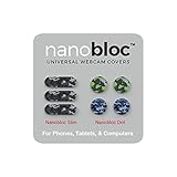 Eyebloc Webcam Covers - Residue-Free Camera Blocker Sticker for Laptop - Phone Camera Privacy Cover - Reusable Lens Protector Slides for Tablet & PC - Pack of 7, Camo