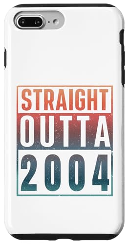 Straight Outta 2004 Birth Of Birthday Classic 2004 Vintage �X�}�z�P�[�X iPhone 7 Plus/8 Plus �p