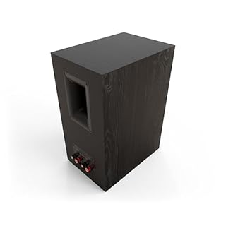 klipsch Reference Premiere RP-600M II - Altoparlante per libreria, 1 coppia con corno Tractrix ibrido da 90° x 90°, woofer Cerametallic da 16,5 cm per un suono dinamico home theater, ebano