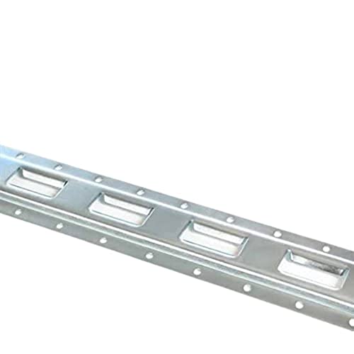 5' E-Track Tie-Down Rail, Vertical Hot-Dipped Galvanized Steel E-Track For Securing Cargo On Trailers, Vans, Pickups, Trucks #TOP18