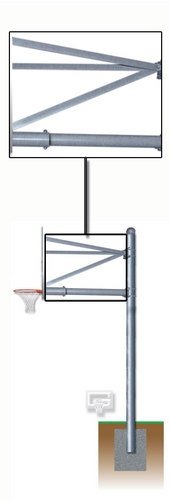 Gared 6 ft. Extension Hardware for Straight Goal Post