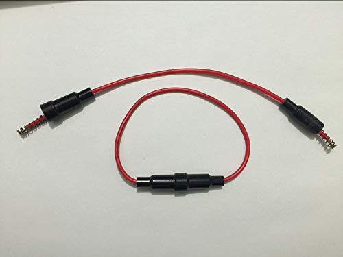 Wiring Connecting Terminals - 10pcs 6x30mm AGC Fuse Holder in-line Screw Type with Wire