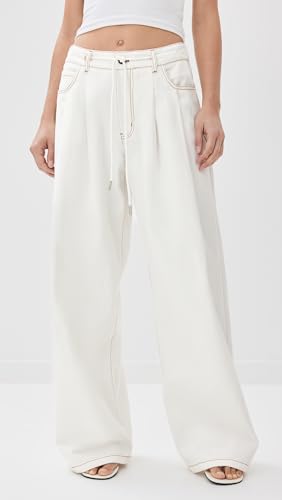 Women's Slouched Tie Up Jeans2