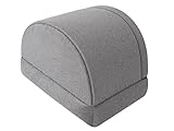PillowPrim Hundebett, Stoffhundehaus, Katzenhöhle, Hundehütte, Hundekorb, Hundeliege, Schlafplätze, Möbel für Tiere, Hundesofa, Graphit, XL: 82x58 cm