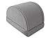 PillowPrim Hundebett, Stoffhundehaus, Katzenhöhle, Hundehütte, Hundekorb, Hundeliege, Schlafplätze, Möbel für Tiere, Hundesofa, Graphit, XL: 82x58 cm