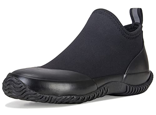 BAXINIER Waterproof Garden Shoes Mens Lightweight Low Short Rain Footwear Outdoor Neoprene Rubber Boots