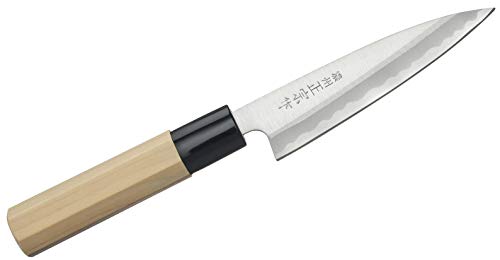 Made In Japan Satake High Carbon Steel Chef s Knife (804-066 Deba Blade 120mm)