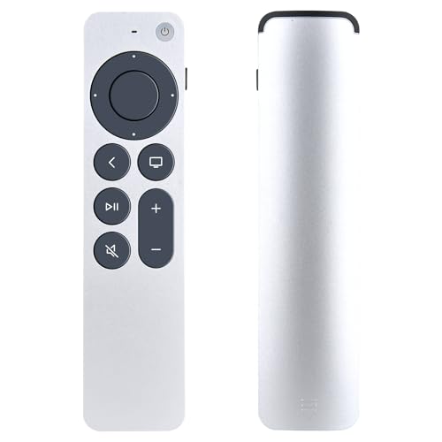 GOUYESHO Neue Ersatzfernbedienung kompatibel mit Apple TV 1, 2, 3, 4, 5 Generation und Apple TV 4K (No Voice)