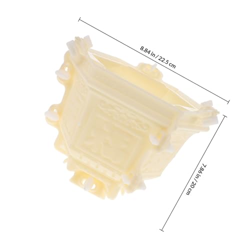 Molde para hacer macetas reutilizable ideal para decorar con suculentas 3