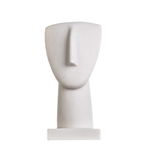 BeautifulGreekStatues Figura de cabeza de arte cicládico ídolo alabastro escultura hecha a mano 15,5 cm Cover