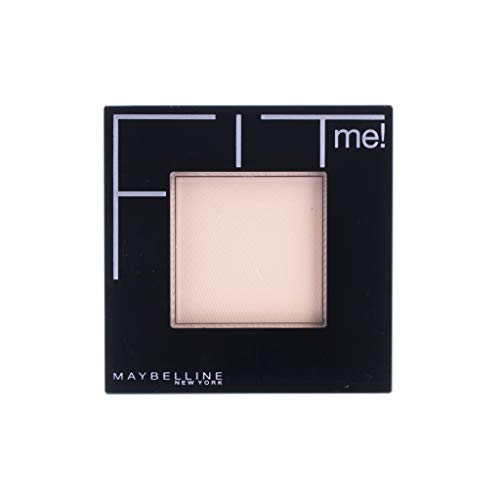 Maybelline Fit Me Powder 225 Medium Buff - polvos faciales (Mujeres, Piel normal, Medium Buff, Natural, Polvo compacto, Fit Me Corrector Fit Me Dream Touch Blush Explosión De Pestañas)