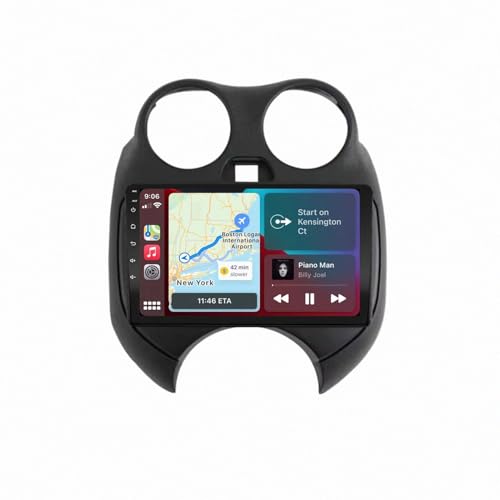 Radio de coche CarPlay para Nissan March: renueva tu consola vieja con pantalla HD y Bluetooth