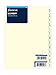 Produktbild Filofax A-Z-Register zum Nachfüllen, A5, cremefarben, Ref 341664