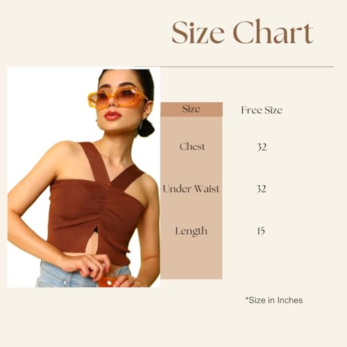 Image of Bedazzle Women's Ribbed Cutout Crop Top | Strappy V-Neck Ruched Sleeveless Tank | Sexy Stretchy Bodycon Club Wear for Party & Summer