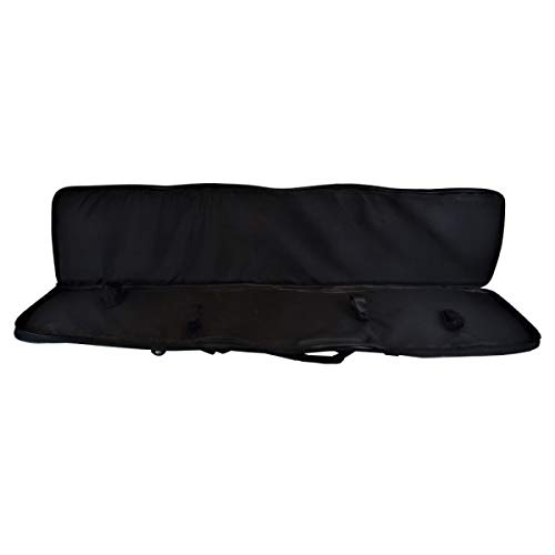 R O Y A L Borsa Valigia Custodia Porta Fucile Softair Imbottitura Interna Chiusura Doppia Zip 130CM (B130) (Nero)