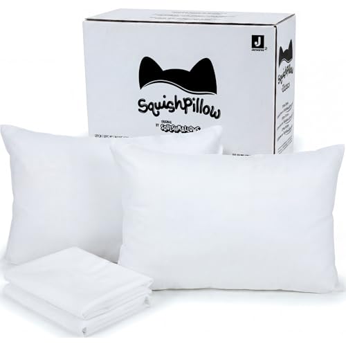 SquishPillow by Original Squishmallows - Standard Size Bed Pillow 2-Pack (Soft Density)