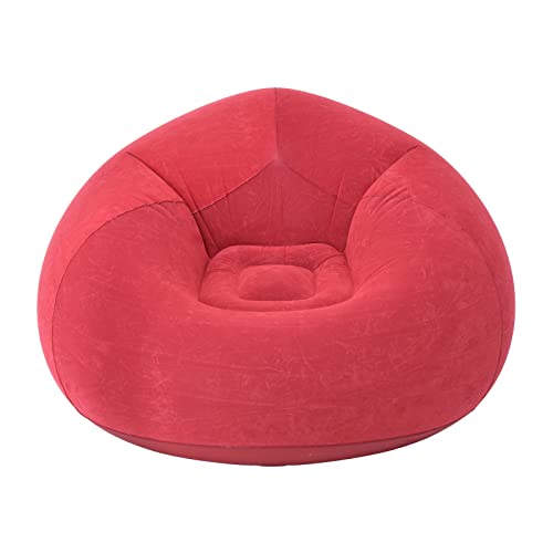 Yiida Puf hinchable silla – sofá inflable perezoso con cubierta empotrada – bolsa mediana para habitación al aire libre camping