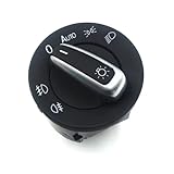 Material: El sensor de luz del interruptor del faro está hecho de un material confiable e irrompible.