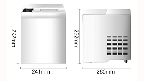 Máquina portátil para hacer hielo automática de cubos miniatura 5