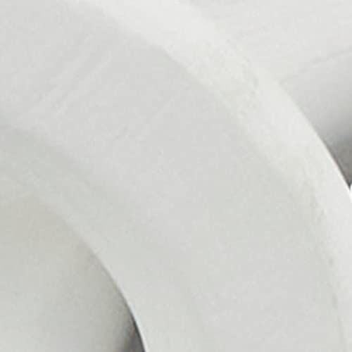 Conjunto de 2 esculturas decorativas de madera blanca CosmoLiving miniatura 7