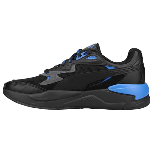 PUMA Mens X-Ray Speed Logomania Lace Up Sneakers Shoes Casual - Black, Blue3