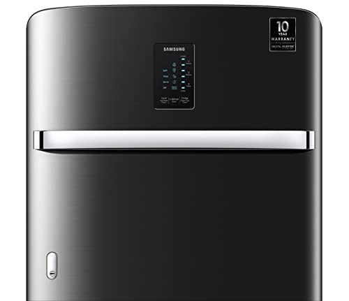 Image of Samsung 209L 3 Star Inverter Direct-Cool Single Door Digi-Touch Curd Maestro Refrigerator Appliance (RR23C2J33BX /HL,Luxe Black)