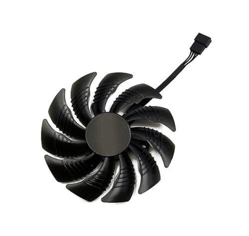 CEAEPKYHKF T129215SU 88mm GPU Cooler Graphics Card Fan Compatible for REDEON AORUS RX 480 470 580 570 GIGABYTE RX570 RX580 Cards As Replacement(B-Fan)