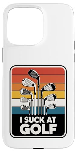 I Suck At Golf Joke ʔSt s Ȓj St X}zP[X iPhone 15 Pro Max p