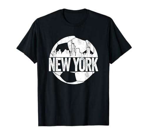 New York City Skyline Soccer Lover T-Shirt