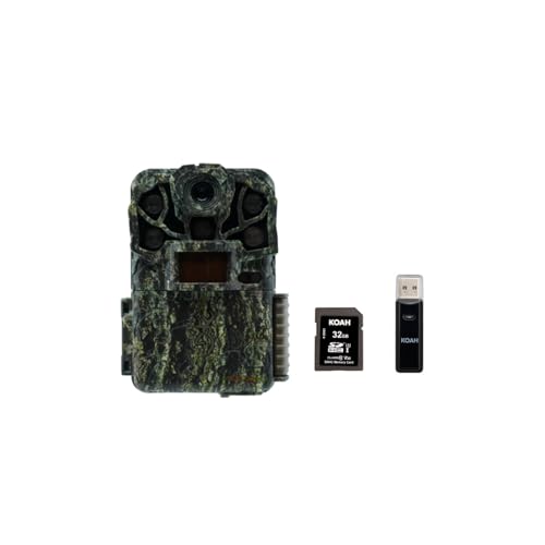 Browning Trail Cameras Recon Force Elite HP5 Ultra (Non-Cellular) Bundle with 32GB Memory Card and Card Reader (3 Items)
