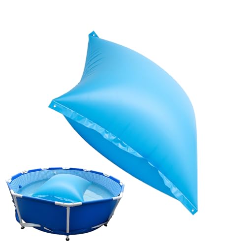 Almohada de aire para piscina, material de vinilo, cojín de invierno para piscina, almohada de aire para piscinas sobre el suelo, protección de presión de hielo, expansión de agua y uso estacional de
