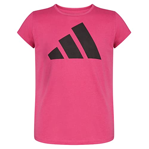 T-shirt court adidas rose fuchsia vêtements sport fille 4 ans