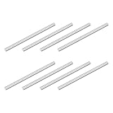 uxcell 8Pcs M5 x 100mm 304 Stainless Steel Dowel Pin, Cylindrical Shelf Support Peg Pin Parallel Pin Fastener for Mechanical Manufacturing, Industry, Furniture Installation, Silver