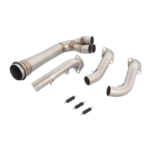 Tuyau d'échappement moto 703RR en acier inoxydable premium
