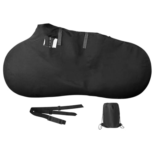 Menolana Bike Bag Cover Dustproof,Portable Lightweight Waterproof Full Cover Bicycle Carrier Case Outdoor for Transport Shipping