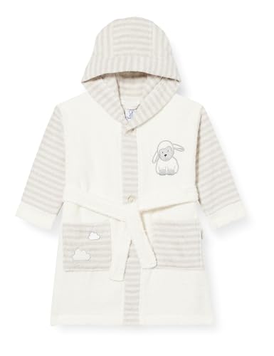 Sterntaler Albornoz con capucha Oveja Stanley, Edad: 18-24 meses, Tamaño: 92, Beige