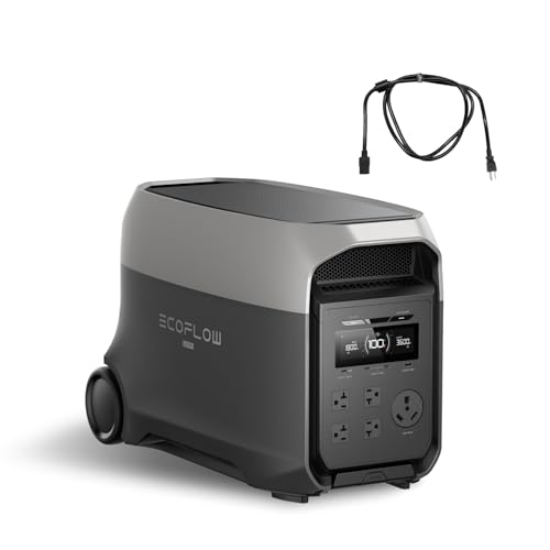 EF ECOFLOW DELTA 3 Ultra Portable Power Station with AC...