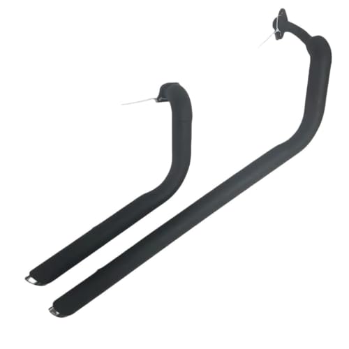 Échappement XVS250 Drag Star vintage en inox pour de longues balades