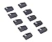 Accusize Industrial Tools GTN-4 PVD Coated Self-Lock Carbide Cut-Off Inserts, 0 Deg, Cutting Stainless Steel, 10 Piece Set, 2403-6005x10