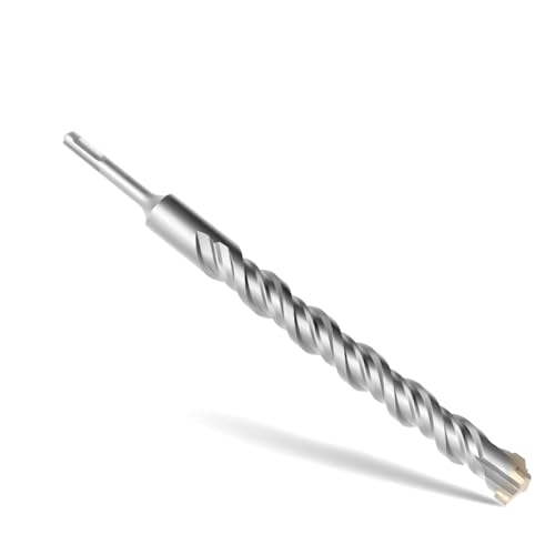 Image of SDS Plus Hammer Drill Bits 28mm x 310mm,Professional Cross Tip Carbide Drill bit for Brick Walls,Masonry,Concrete